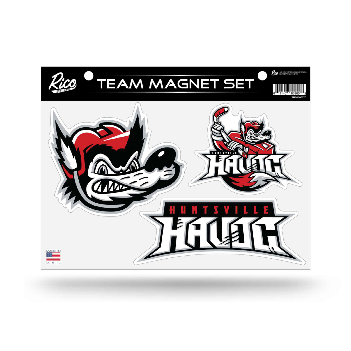 Three Piece Team Magnet Set