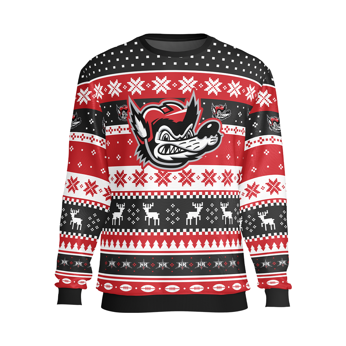 Havoc Crest Printed Ugly Sweater