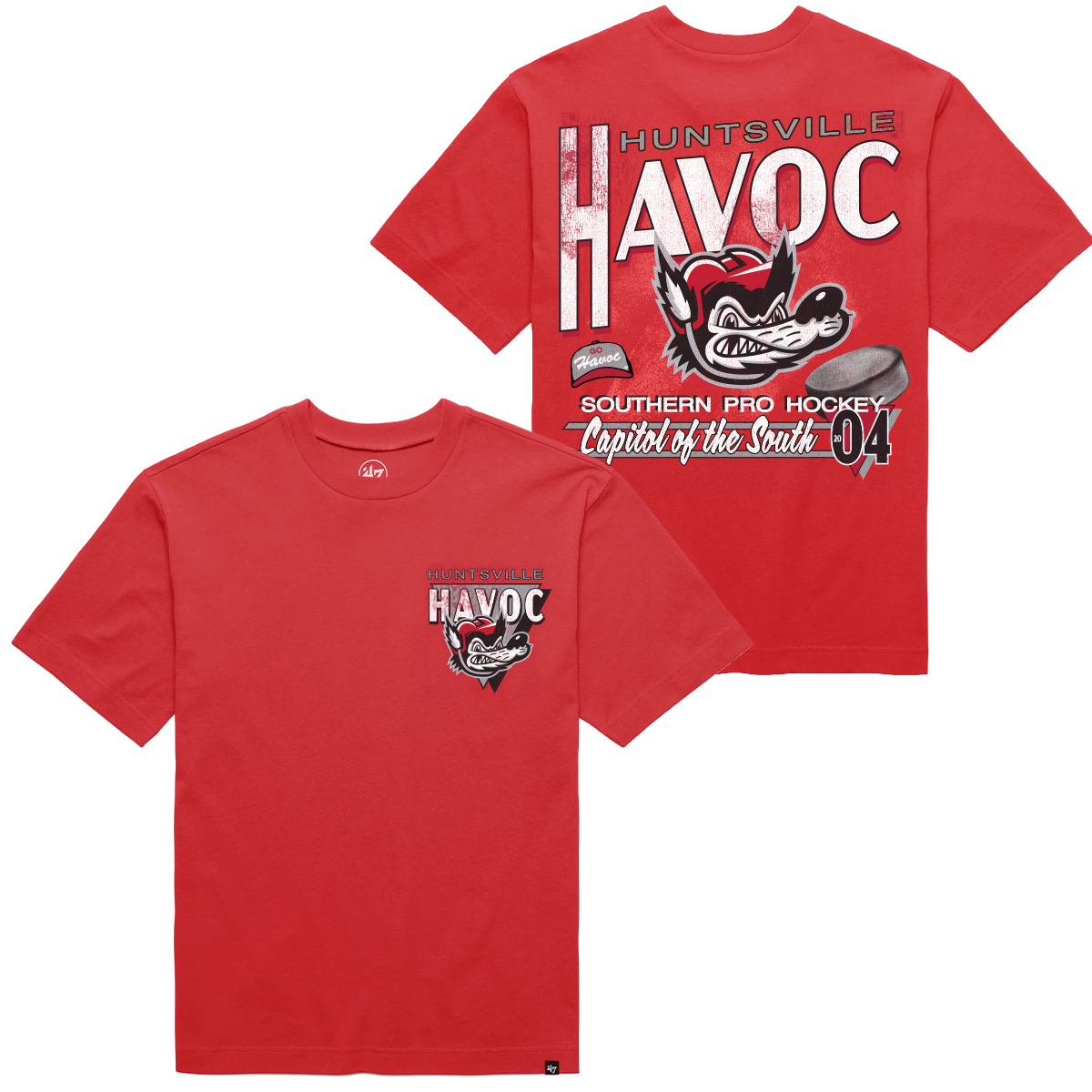 Hockey Capital of The South Under Bar '47 Foundation T-Shirt