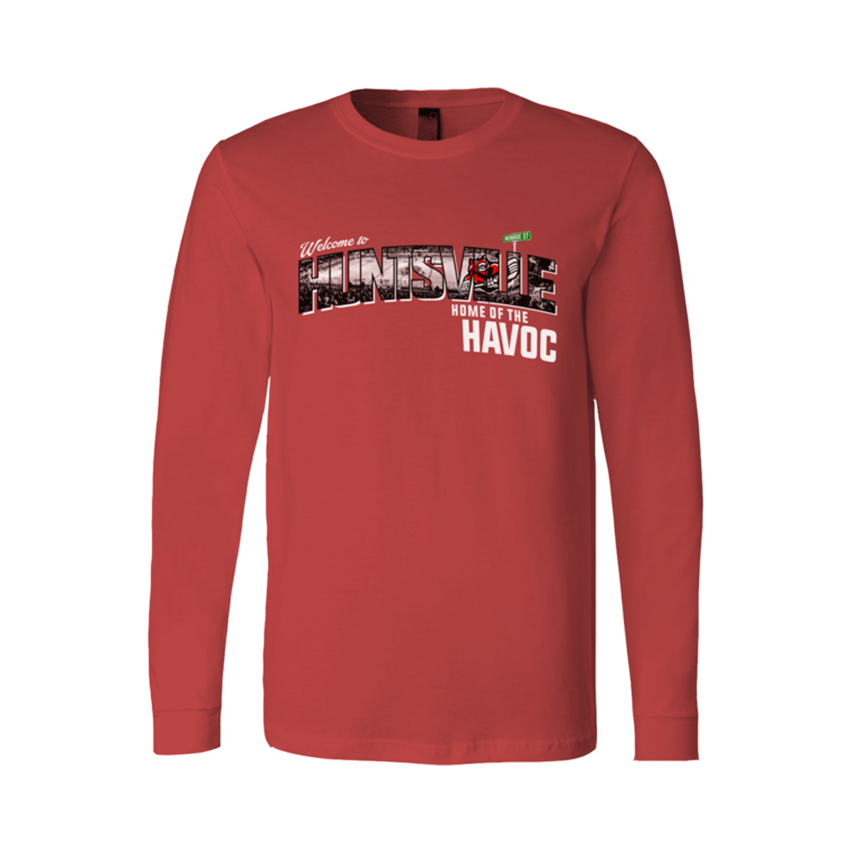 Welcome to HSV Comfort Colors Long Sleeve T-Shirt