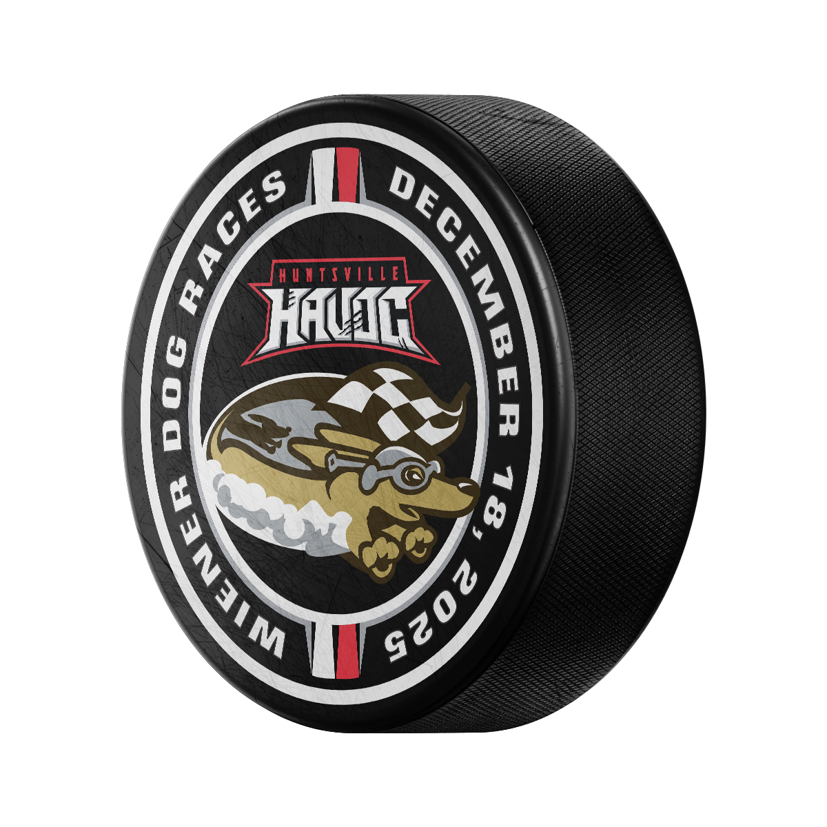 Wiener Dog Races Official Game Puck