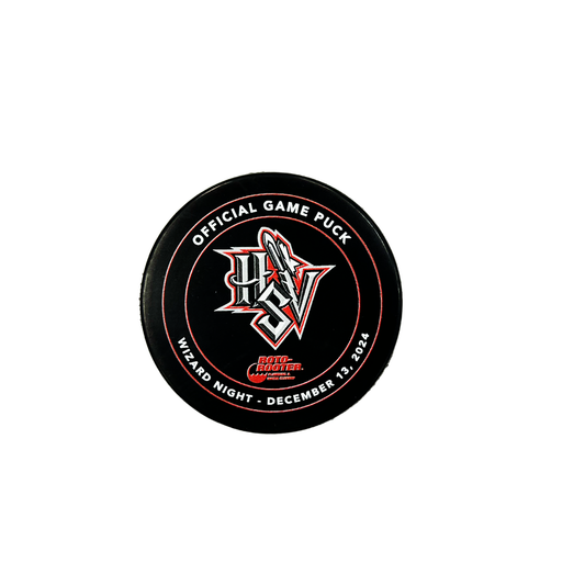 Wizard Night Official Game Puck