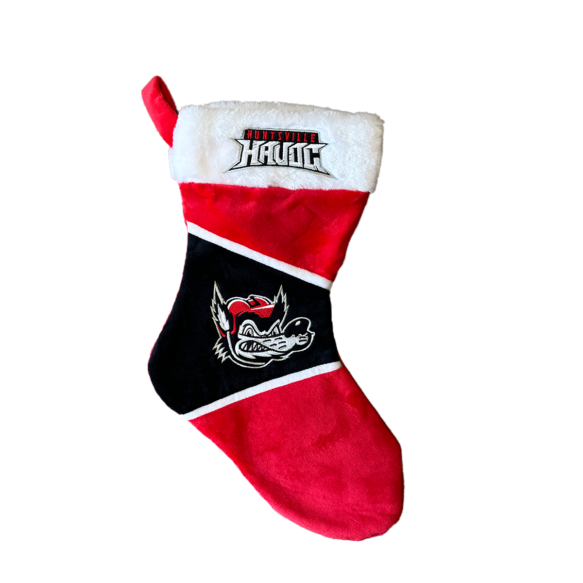 Wolfmark Embroidered Stocking