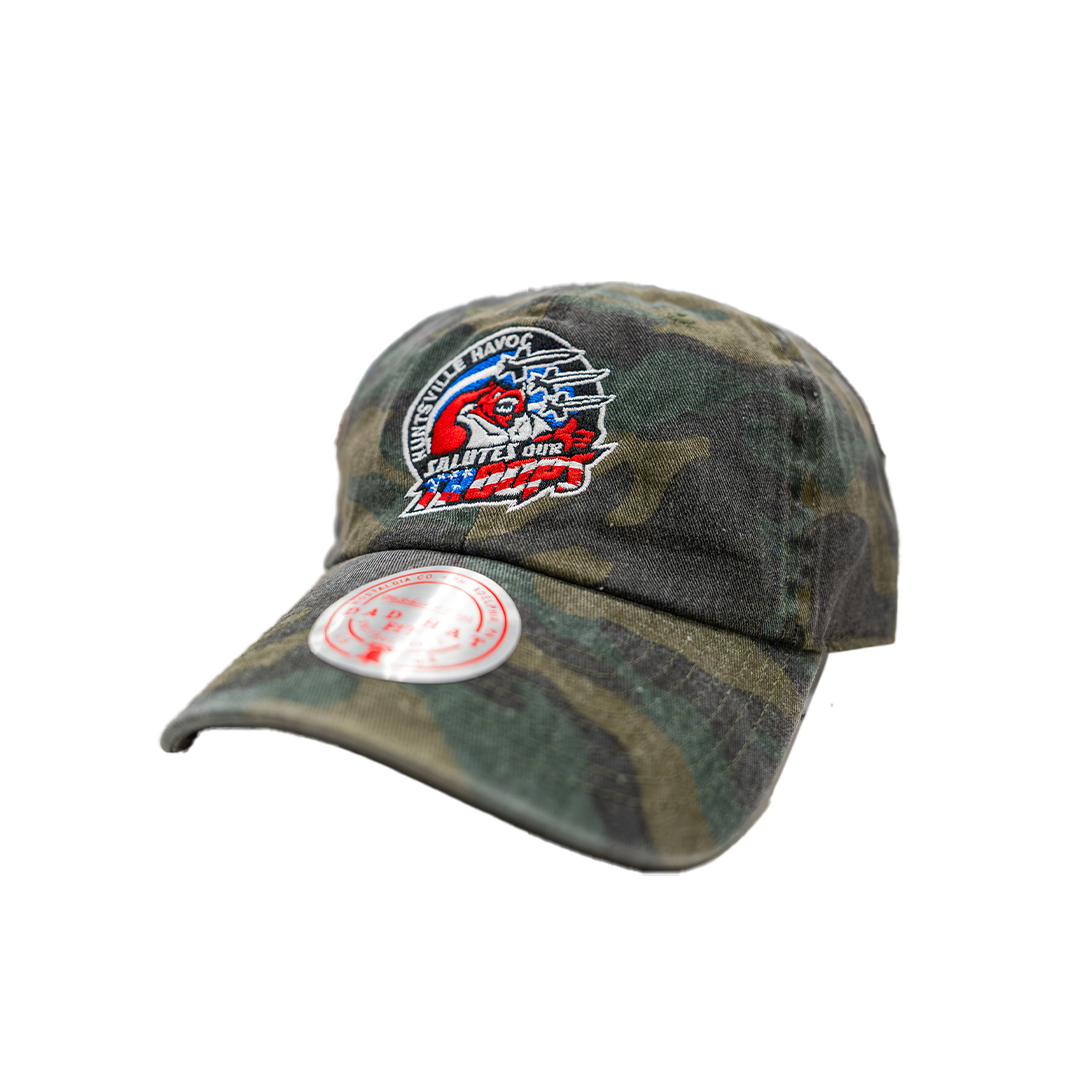 Faded online camo hat