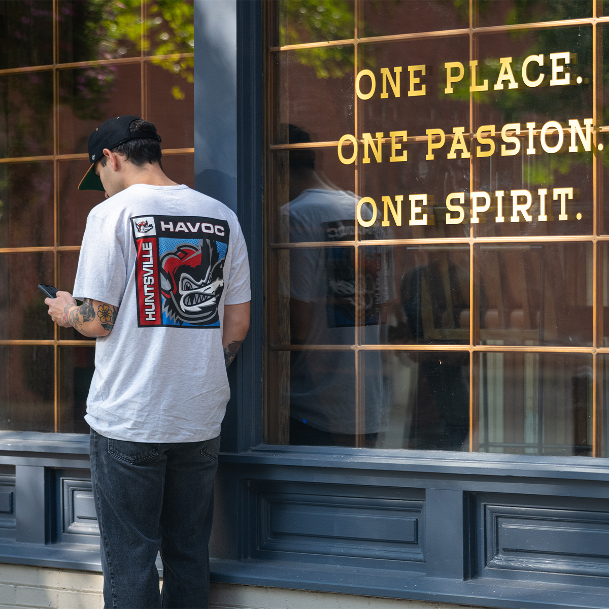Havoc Crest Chrome Plate '47 Franklin T-Shirt