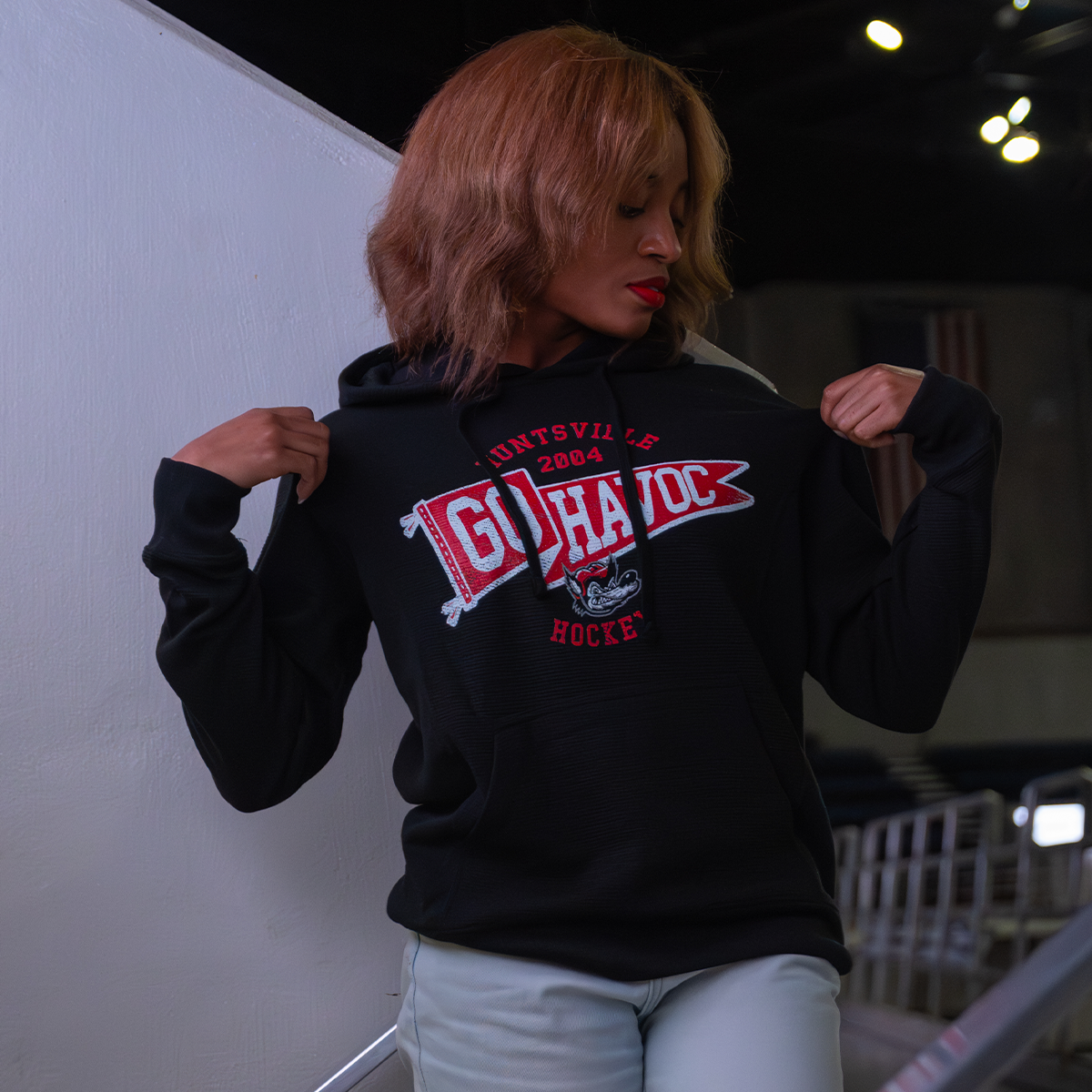 Go Havoc Ripple Triblend Fleece Hoodie