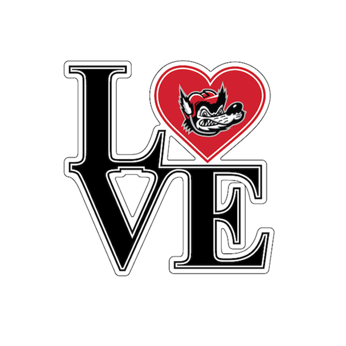 Love Havoc Crest Vinyl Decal