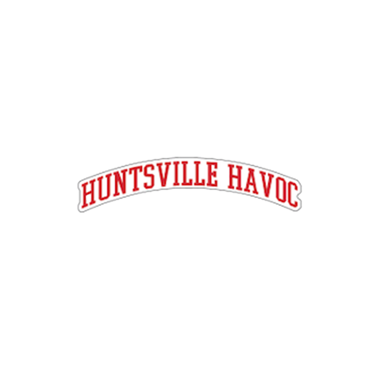 Huntsville Havoc Arch Rugged Sticker