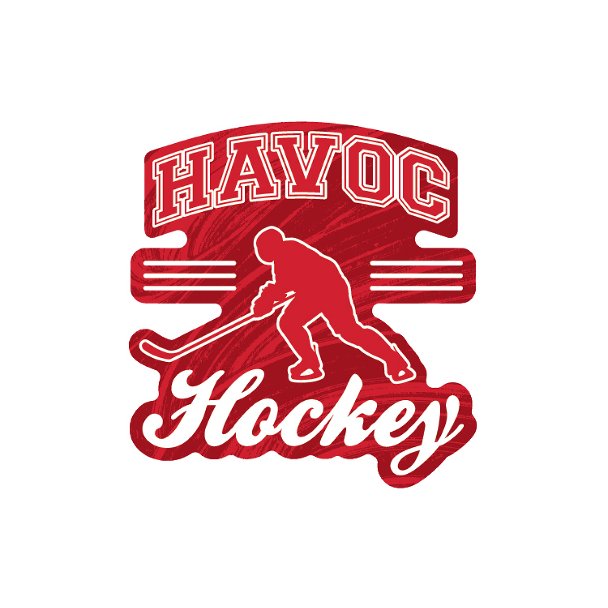 Havoc Hockey Rugged Sticker