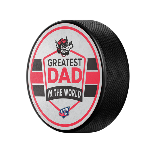 Greatest Dad In The World Puck