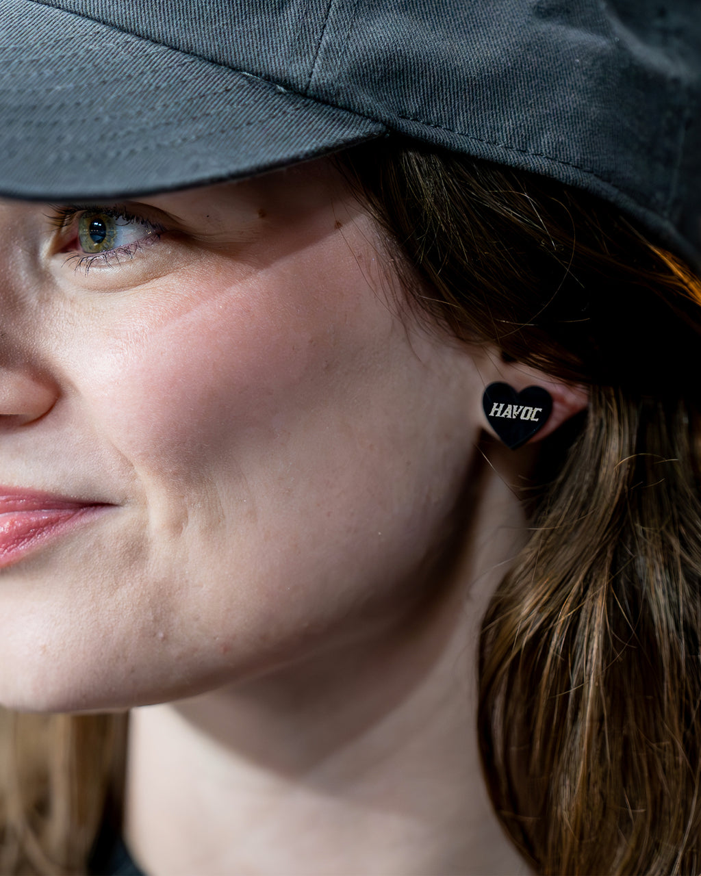 Havoc Heart Stud Earrings