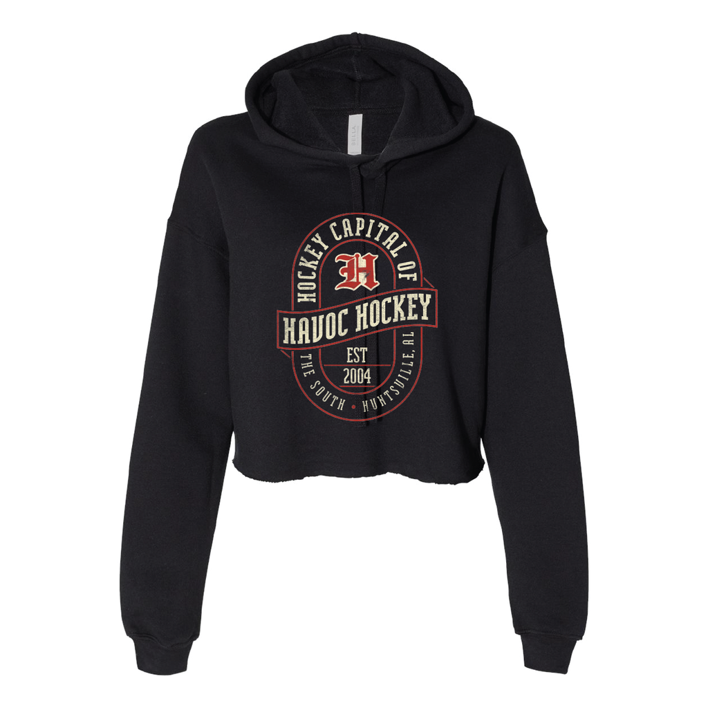 Hockey Capital Women's Crop Hoodie