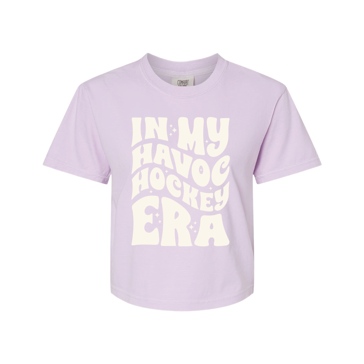 In My Havoc Era Crop Comfort Colors T-Shirt