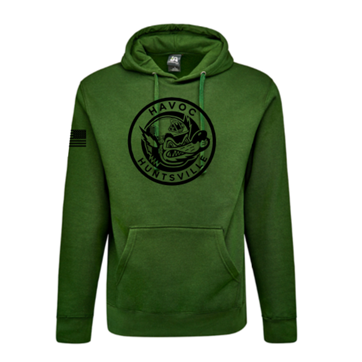 Military Salute Fleece Hoodie
