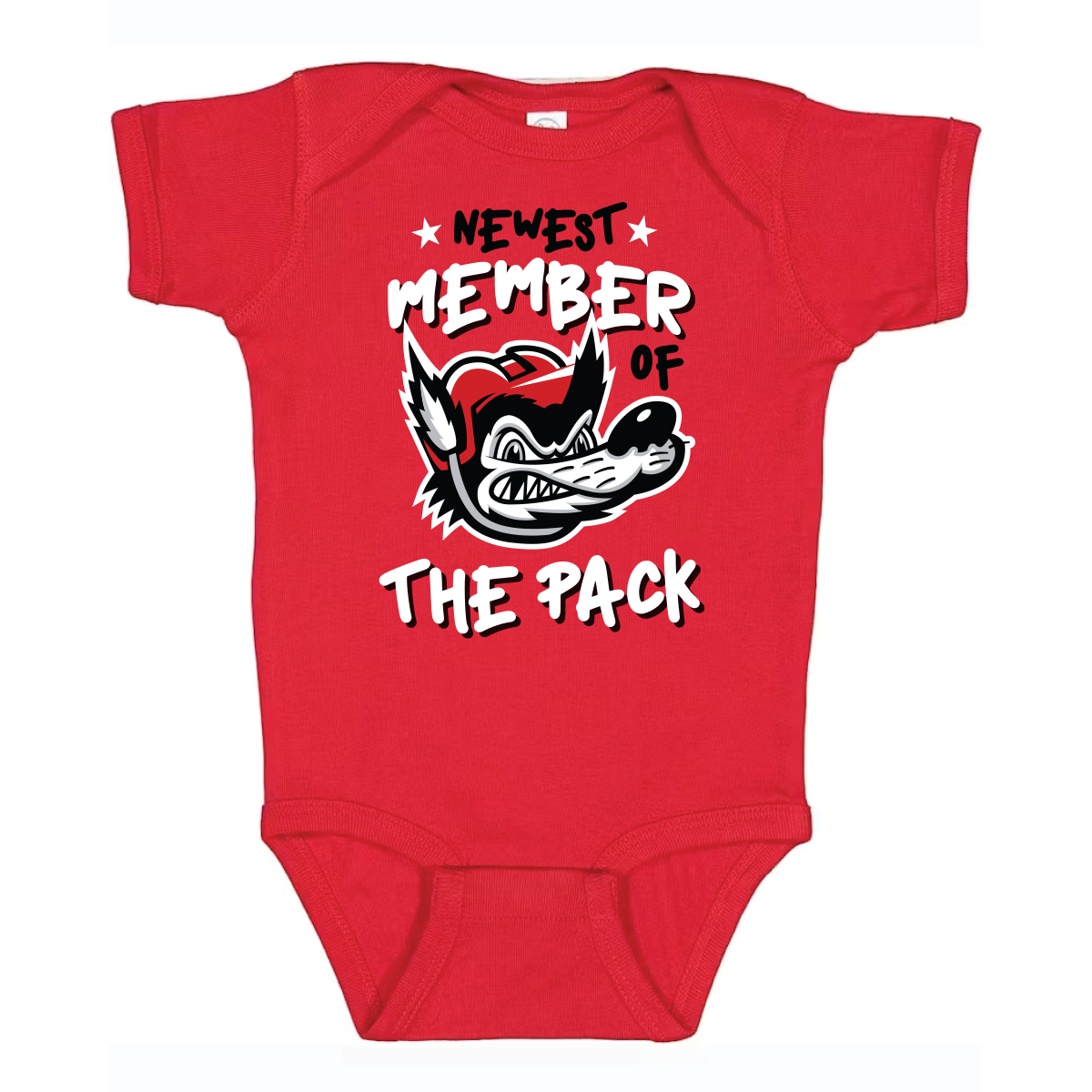Newest Member of the Pack Onesie