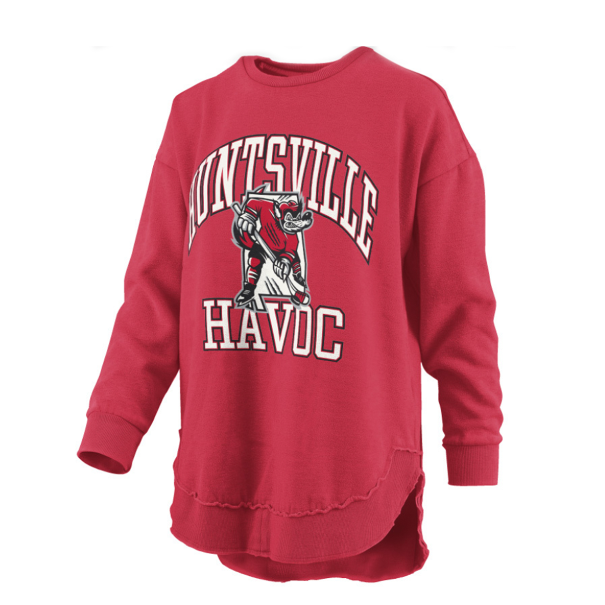 State of Hockey Melange Rounded Fleece Women's Crewneck
