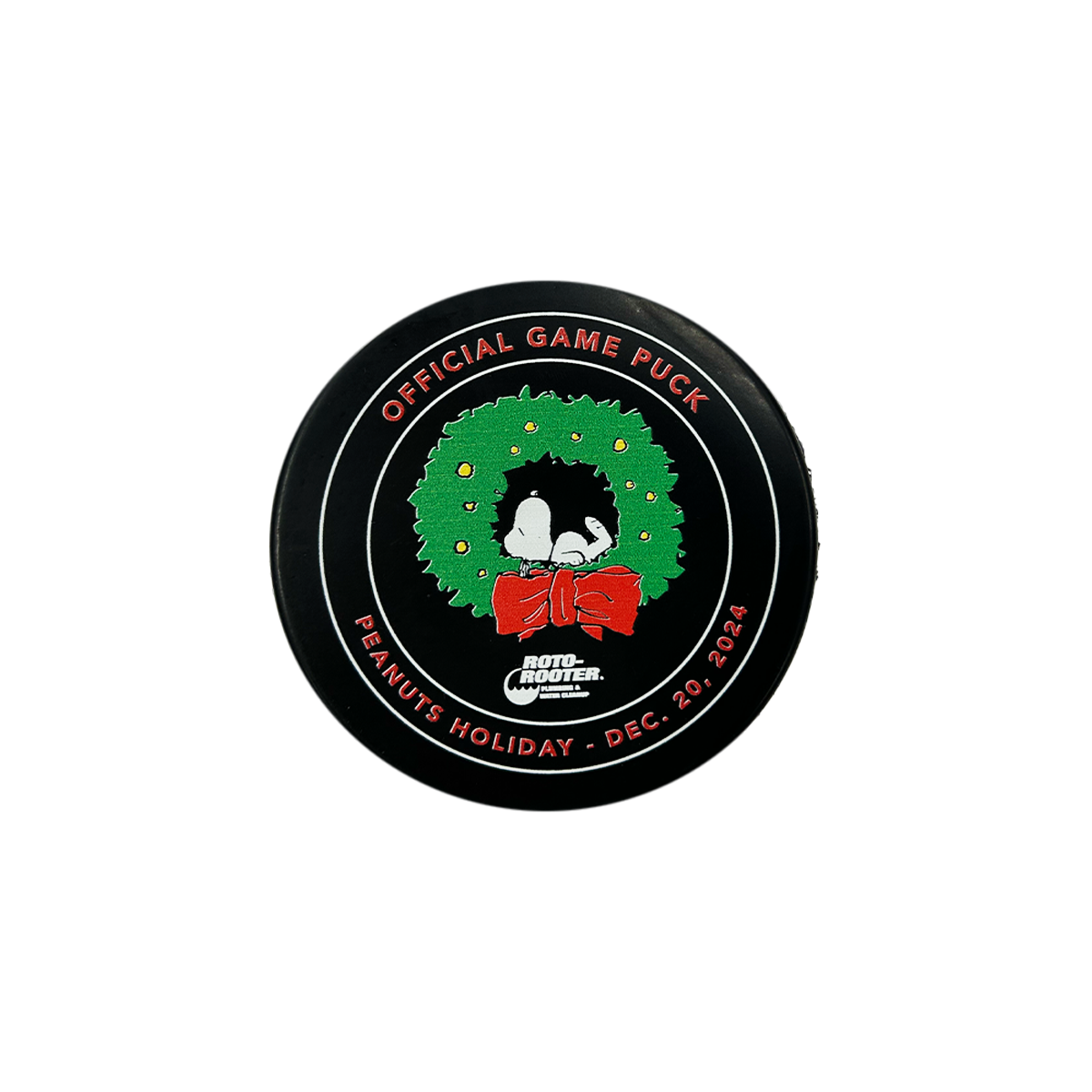 December 20th Official Game Puck