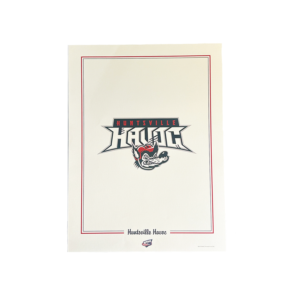Havoc Wordmark Autograph Poster